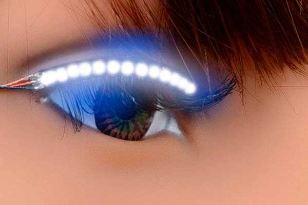 Наращивание ресниц LED